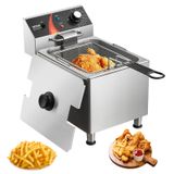 Fritadeira Elétrica Vevor Commercial 11.5l De Bancada Elétrica 1750w