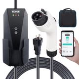 Carregador Ev Portátil Vevor Nível 1+2 16a 120v/240v Cabo De 28 Pés