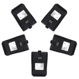 Bateria Retevis Rt21 Rt21v 1100mah Recarregável De Íon De Lítio (pacote Com 5)