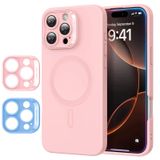 Capa Esr Para Iphone 16 Pro Max Com Silicone Rosa Magsafe