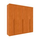 Guarda-roupa Casal Joinville Sem Pés 6 Portas 4 Gavetas Cinamomo