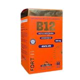 Vitamina B12 + Vitamina C 60 Comp Sabor Tangerina - Fortlife
