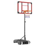 Cesta De Basquete Vevor 71-213 Cm, Altura Ajustável, Base De 71 L