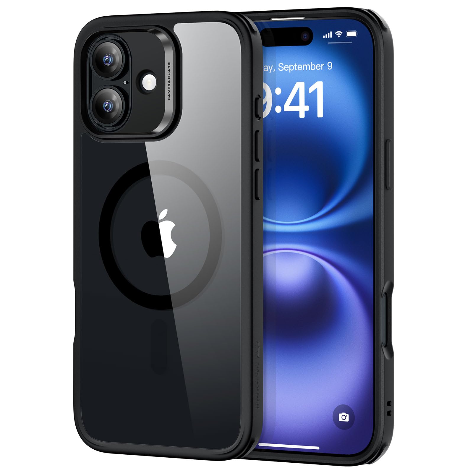 Capa De Telefone Esr Para Iphone 16 Plus Com Magsafe Clear Black