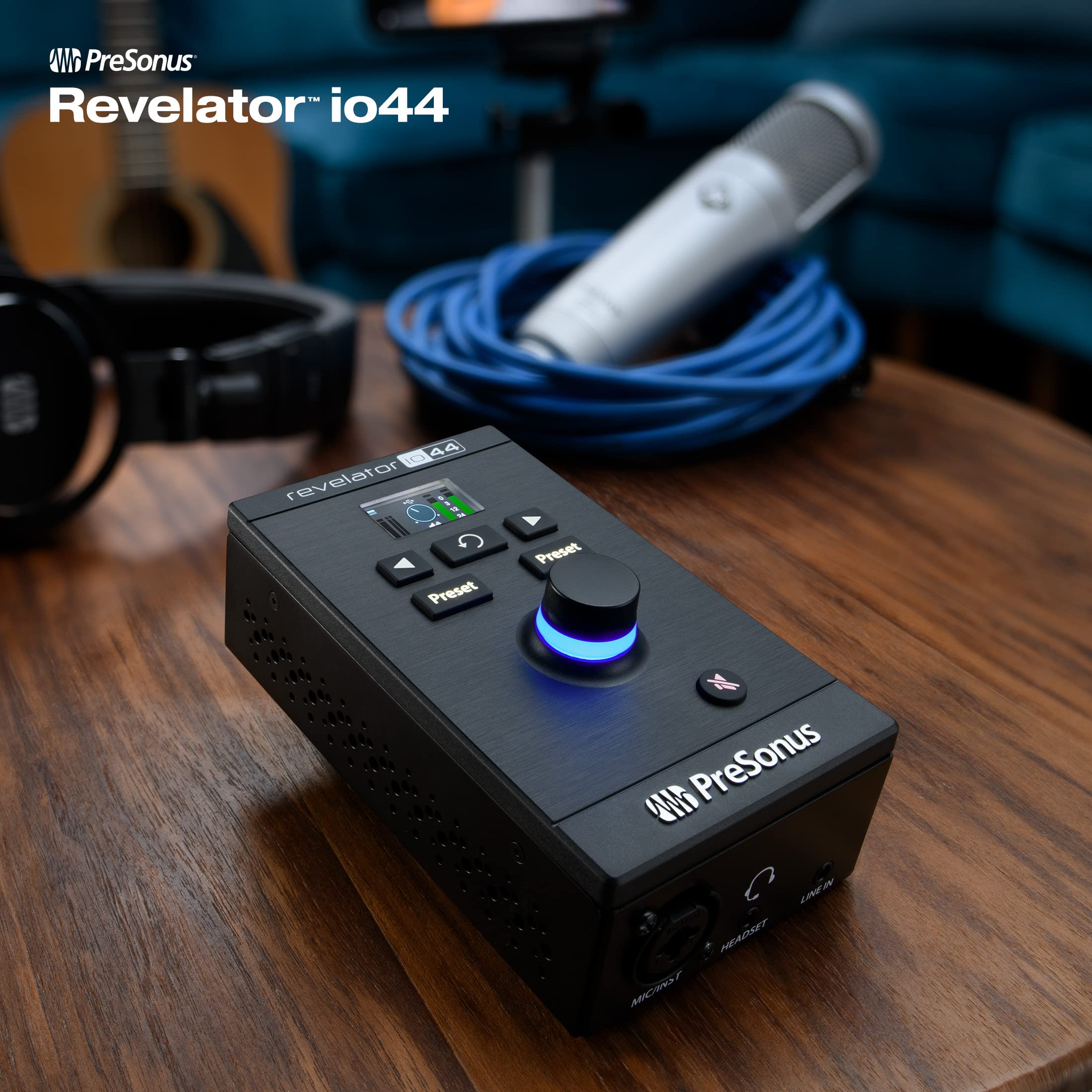 PreSonus revelator io44 本体とUSBケーブル Interface De Áudio Presonus Revelator Io44 Usb-c Com Mixer E