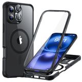 Capa De Telefone Esr Para Iphone 16 Com Vidro Temperado Preto Transparente
