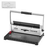 Máquina De Encadernação Em Bobina Vevor Manual Book Maker De 34 Furos