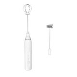 Misturador De Bebidas Mini Batedeira Eletrico Usb 2em1