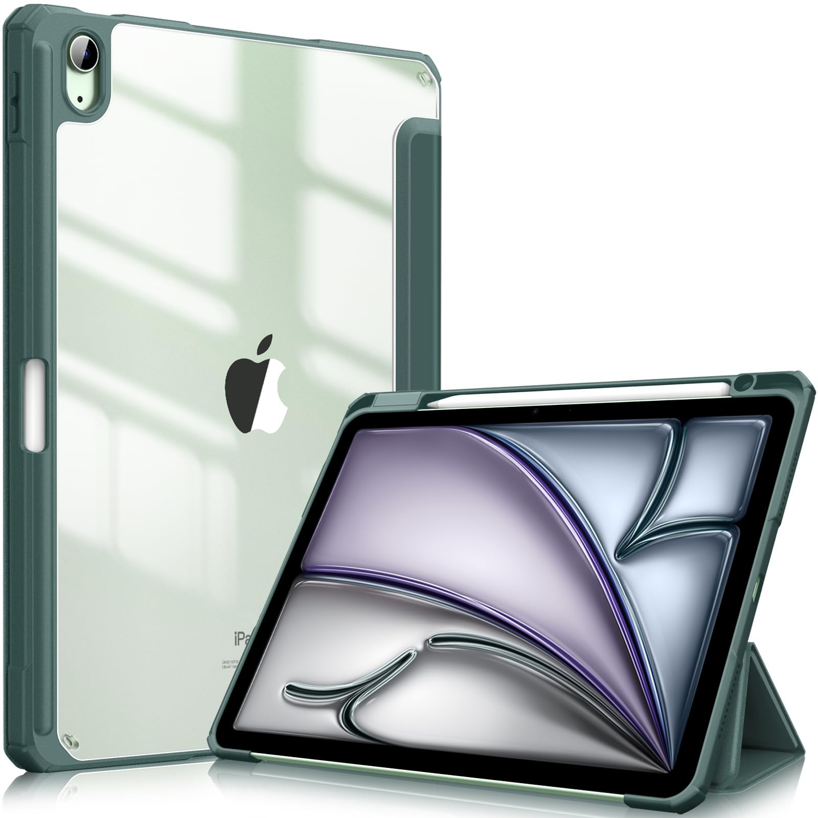Capa Fintie Hybrid Slim Para Ipad Air 11 Polegadas M3 (2025)/m2 (2024)