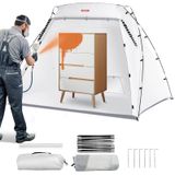 Vevor Cabine De Pintura Portátil, Maior Tenda De Pintura Spray Com B