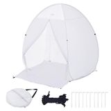 Barraca De Pintura Vevor Pop-up Portable Spray 150x150cm
