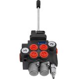 Válvula Hidráulica Vevor 2 Spool Directional Control 11gpm