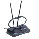 Antena Interna Rca Ant121z Durável Passiva Preta
