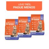 Areia Sanitária Branca Meau Grãos Minerais Para Gatos - 5,4 Kg (3 Unidades De 1,8kg)