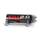 Capacitor De Carro Boss Audio Systems Cpbk2 2 Farad Com Display De Tensão