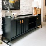 Rack Para Tv Até 60 Polegadas Trendy Moderno Preto