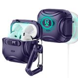 Capa Para Airpods 4 Esr Halolock, Roxa À Prova De Queda, Série Cyber