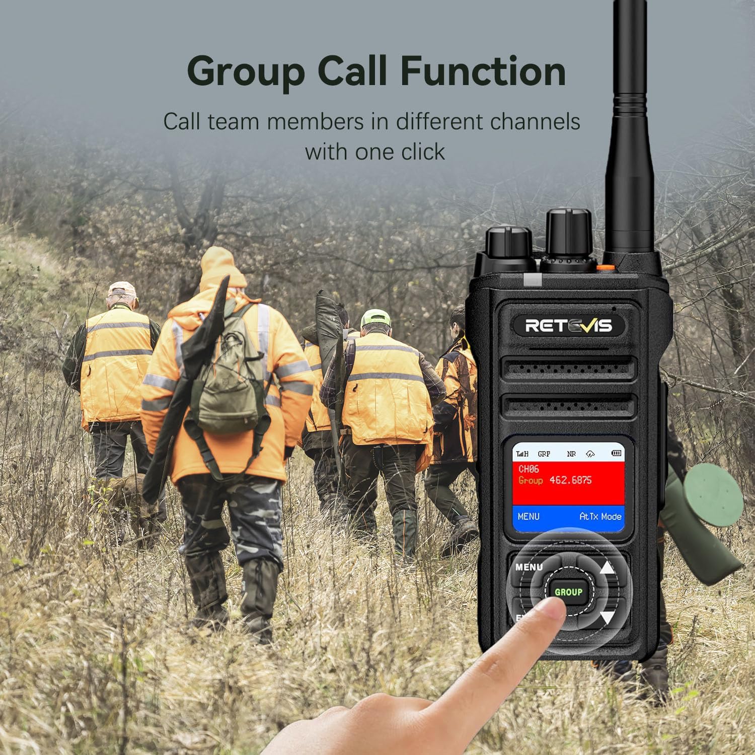 Rádio Bidirecional Retevis Nr30s Gmrs De Longo Alcance Ip67 2800mah ...