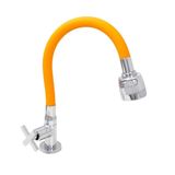 Torneira Para Cozinha Duplo Jato Gourmet Roddex Laranja