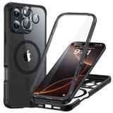 Capa De Telefone Esr Para Iphone 16 Pro Com Vidro Temperado Preto Transparente