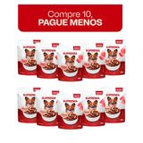 Kit Ração Úmida Sabor Carne Ao Molho E Cordeiro Ao Molho Para Cães Adultos - 1 Kg (10 Sachês 100 G)