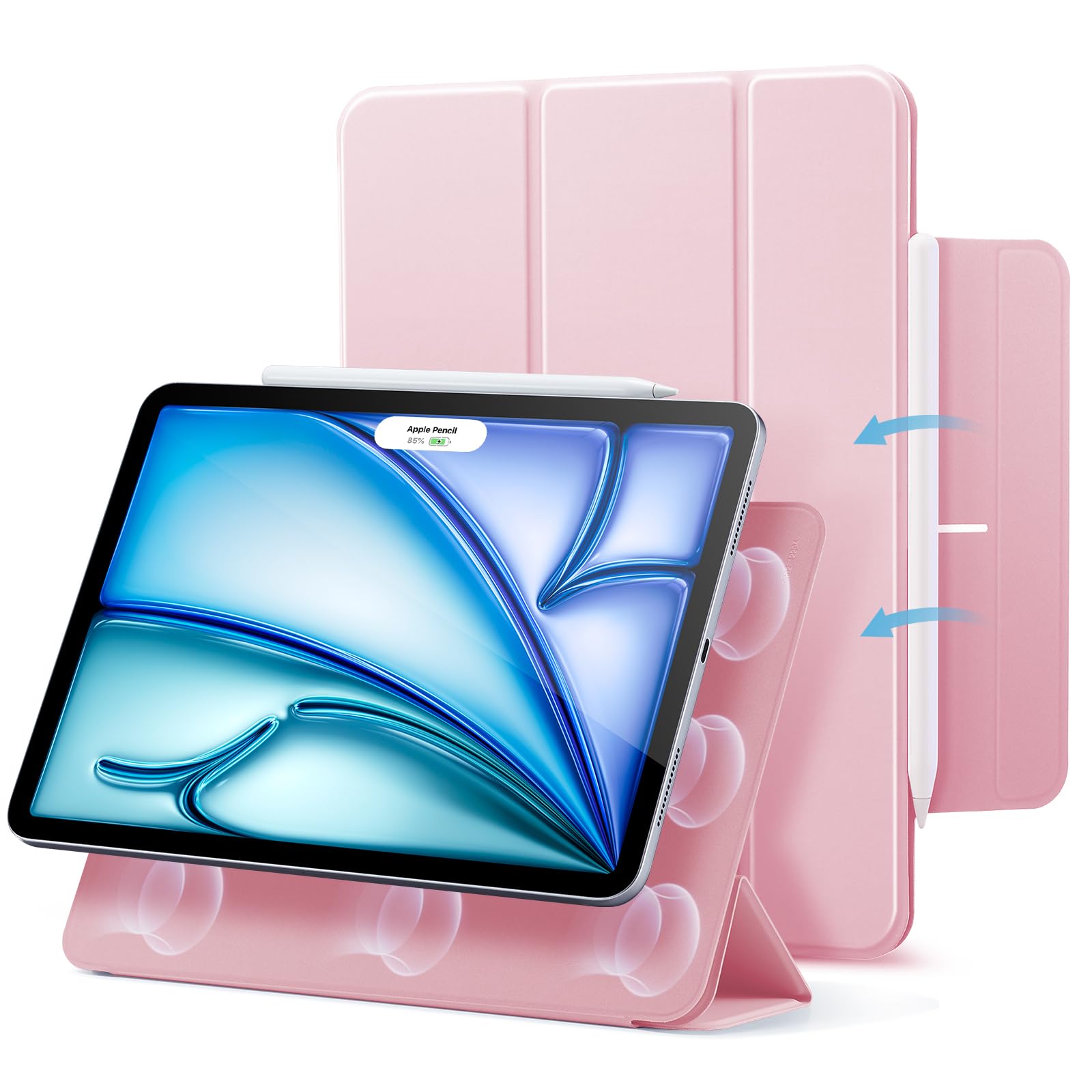 Capa Esr Para Ipad Air De 11 Polegadas M3/m2 (2025/2024) Rosa