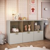 Cômoda Para Quarto Infantil Com Nichos Lille Arenas