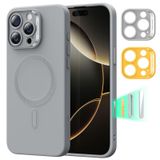 Capa Esr Para Iphone 16 Pro Com Magsafe, Silicone, Cinza