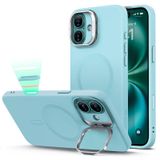 Capa De Telefone Esr Para Iphone 16 Pro Max Com Controle De Câmera Azul-petróleo