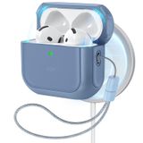 Capa Para Airpods 4 Esr Orbit Hybrid Com Proteção Contra Quedas Azul Escuro