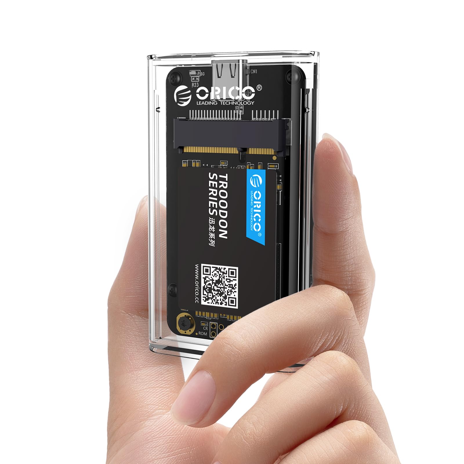 Compartimento Ssd Orico Usb 3.0 Msata 5 Gbps Com Cabo Usb-c De 2 Tb