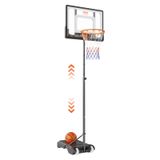 Cesta De Basquete Vevor 81 Cm De Altura Ajustável Ao Ar Livre/interior