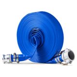 Mangueira De Retrolavagem Vevor 1,5 Cm X 30 M De Pvc Azul Com Braçadeiras E Acessórios
