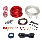 Kit De Fiação Para Amplificador De Carro Boss Audio Systems 4bk 4 Gauge