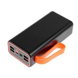 Bateria Portátil Power Bank 30000mah Com 4 Usb Ideal Celular