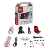 Kit De Fiação Para Amplificador De Carro Boss Audio Systems 8bk 8 Gauge