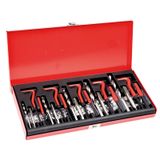 Kit De Reparo De Roscas Vevor Metric Hss Drill Helicoil De 166 Peças