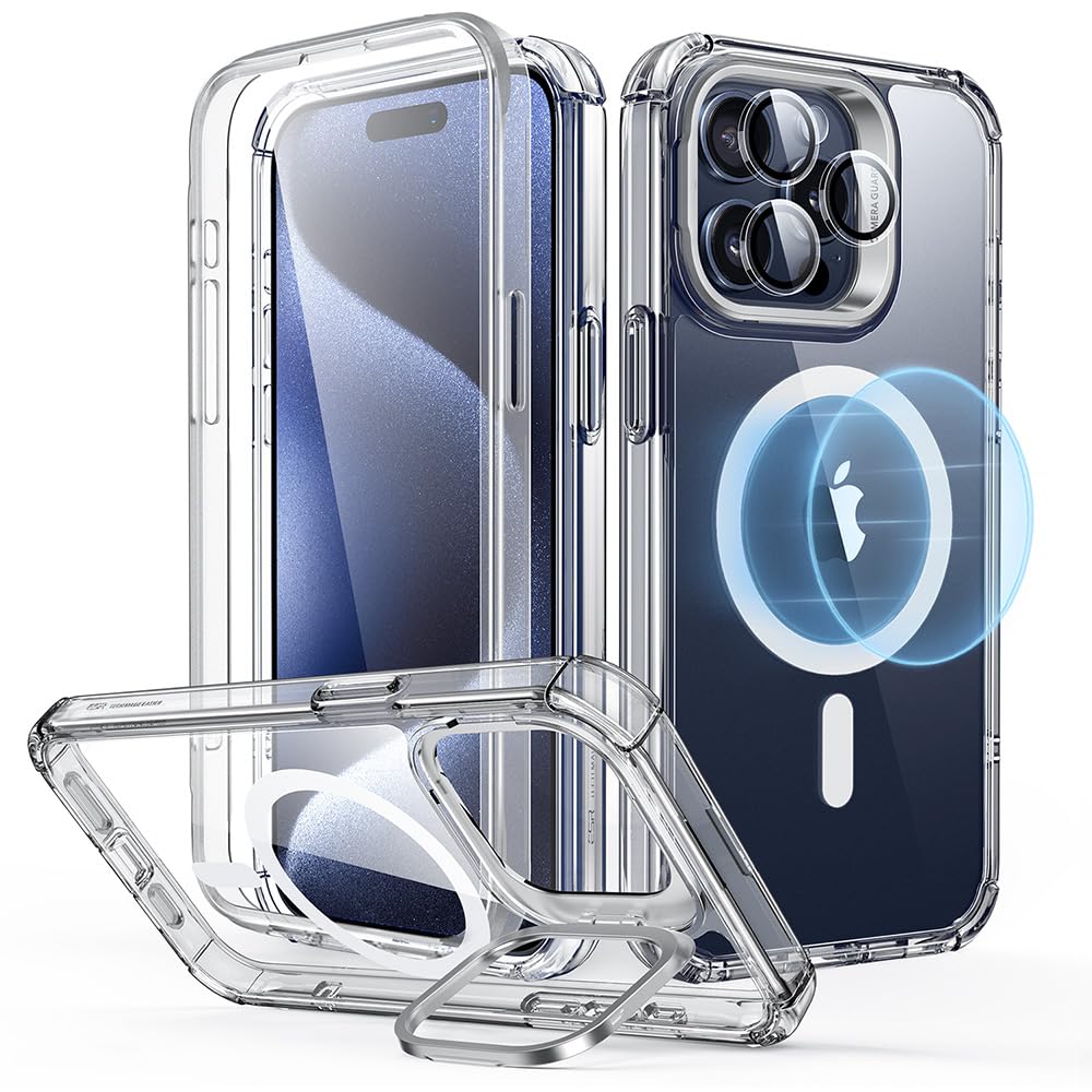 Capa Esr Para Iphone 15 Pro Max Com Suporte Magsafe Clear
