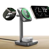 Estação De Carregamento Sem Fio Esr Qi2 3 Em 1 Apple Watch 15w