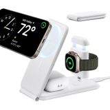 Suporte De Carregador Esr 3 Em 1 Para Magsafe Com Apple Watch Branco