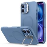 Capa De Telefone Esr De Silicone Com Suporte Para Iphone 16 Plus Azul Claro