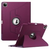Capa Fintie Rotativa Para Ipad Pro 12.9 De 6ª Geração 2022 Roxa