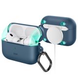 Capa Airpods Pro Esr Halolock Compatível Com Magsafe Blue