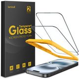 Protetor De Tela Lamicall Para Iphone 16/15 (6.1) [pacote Com 2]
