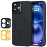Capa De Telefone Esr Para Iphone 16 Plus Com Silicone Preto Magsafe