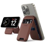 Suporte De Carteira De Telefone Lamicall Para Carteira Magsafe Iphone Brown