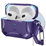 Capa Esr Cyber Tough Halolock Para Airpods, 3ª Geração, Roxa