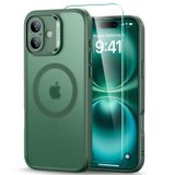 Capa De Telefone Esr Para Iphone 16 Plus Verde Fosco Translúcido