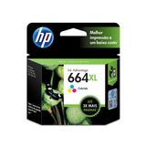 Cartucho De Tinta Hp 664xl 664 Color F6v30ab F6v30a | 1115 2136 3636 3836 3635 4676 | Original