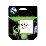 Cartucho De Tinta Hp 675 Cn691al Officejet 4000 4400 4575 | Colorido| Original Hp